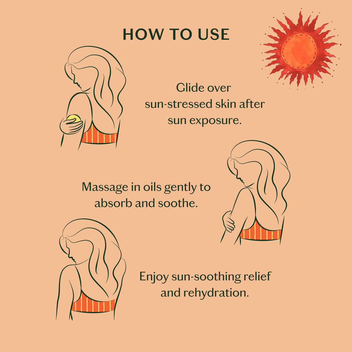 Kate McLeod The Sun Stone / After Sun Balm & Lotion Bar