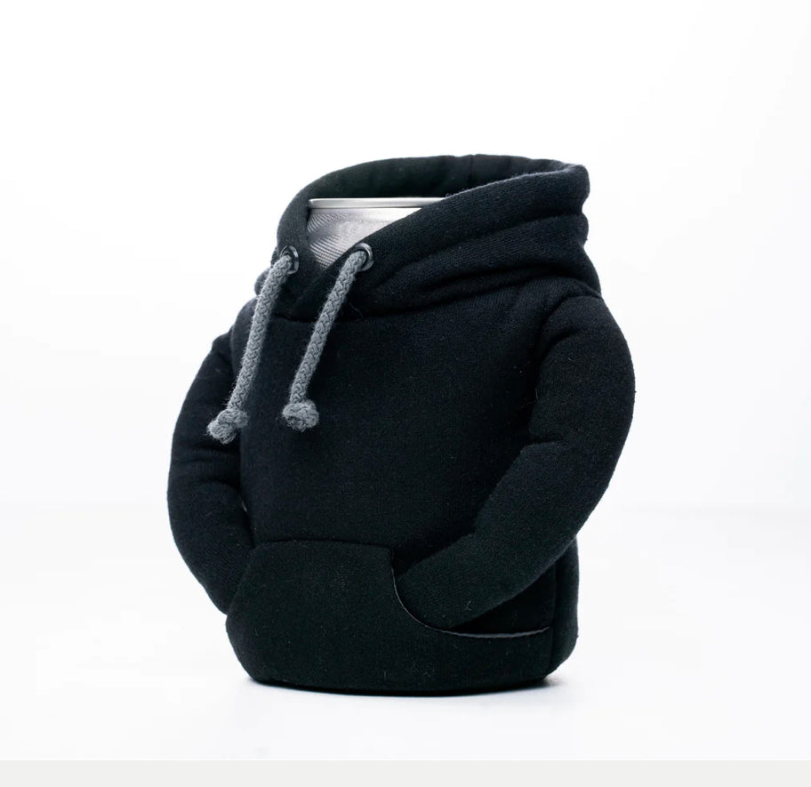 Puffin Drinkwear - The Hoodie Black & Pewter