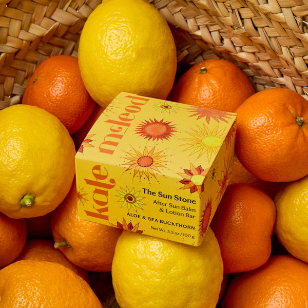 Kate McLeod The Sun Stone / After Sun Balm & Lotion Bar