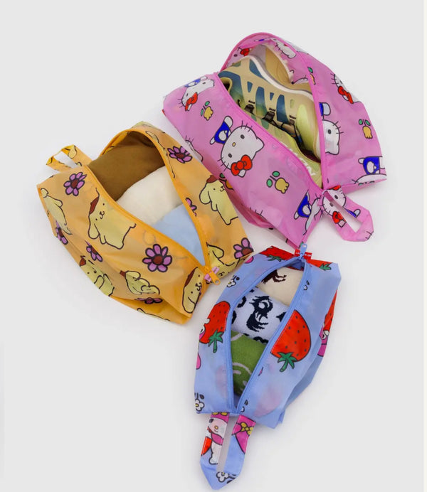 Set of colorful headbands with various patterns on a white background