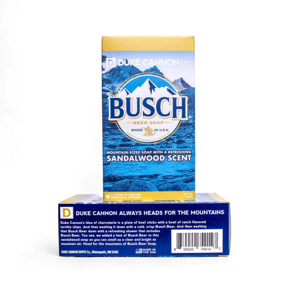 Duke Cannon Big Ass Brick Of Soap - Busch Beer