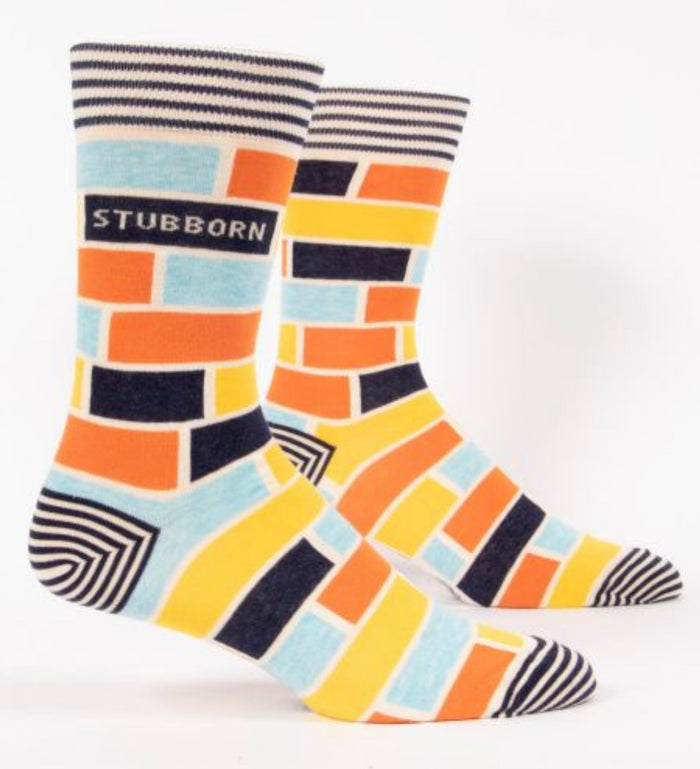 "Blue Q" Men's Socks - Stubborn - The Boutique at Fresh