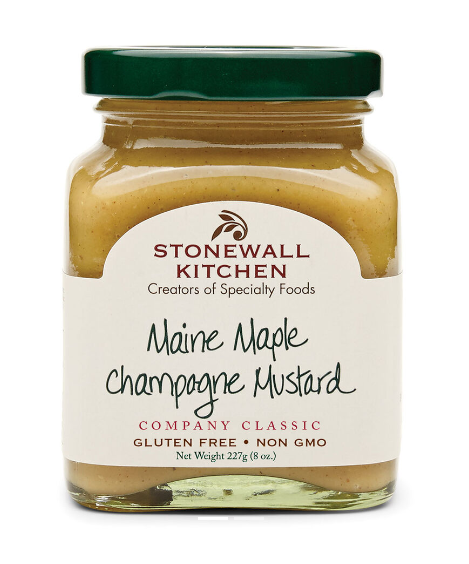 Stonewall Kitchen Maine Maple Champagne Mustard - 8 oz - The Boutique at Fresh