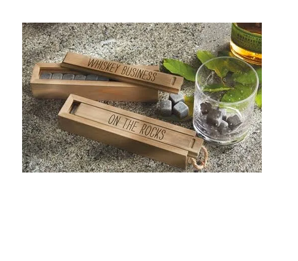 mud pie whiskey business rocks set