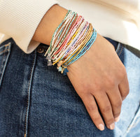 Scout Chromacolor Miyuki Bracelet Trio - Desert Multi/Gold