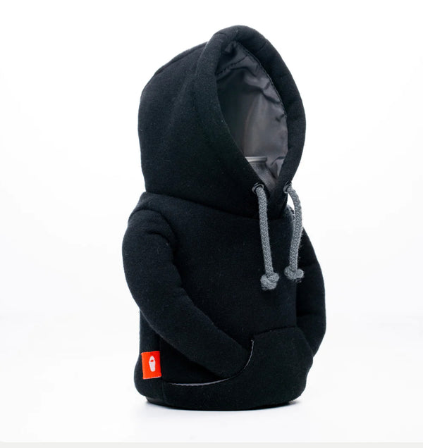 Puffin Drinkwear - The Hoodie Black & Pewter