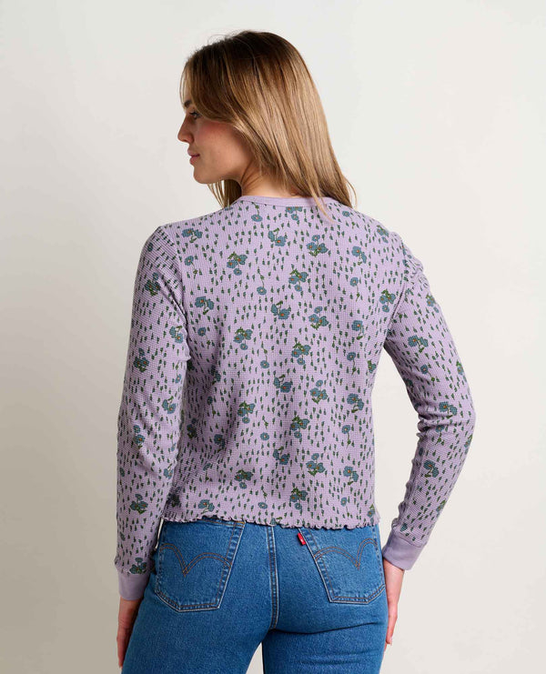 Toad & Co Foothill Long Sleeve Crew - Aster Floral Print