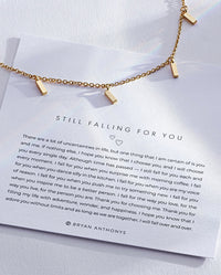 Bryan Anthonys Still Falling For You Gold Necklace