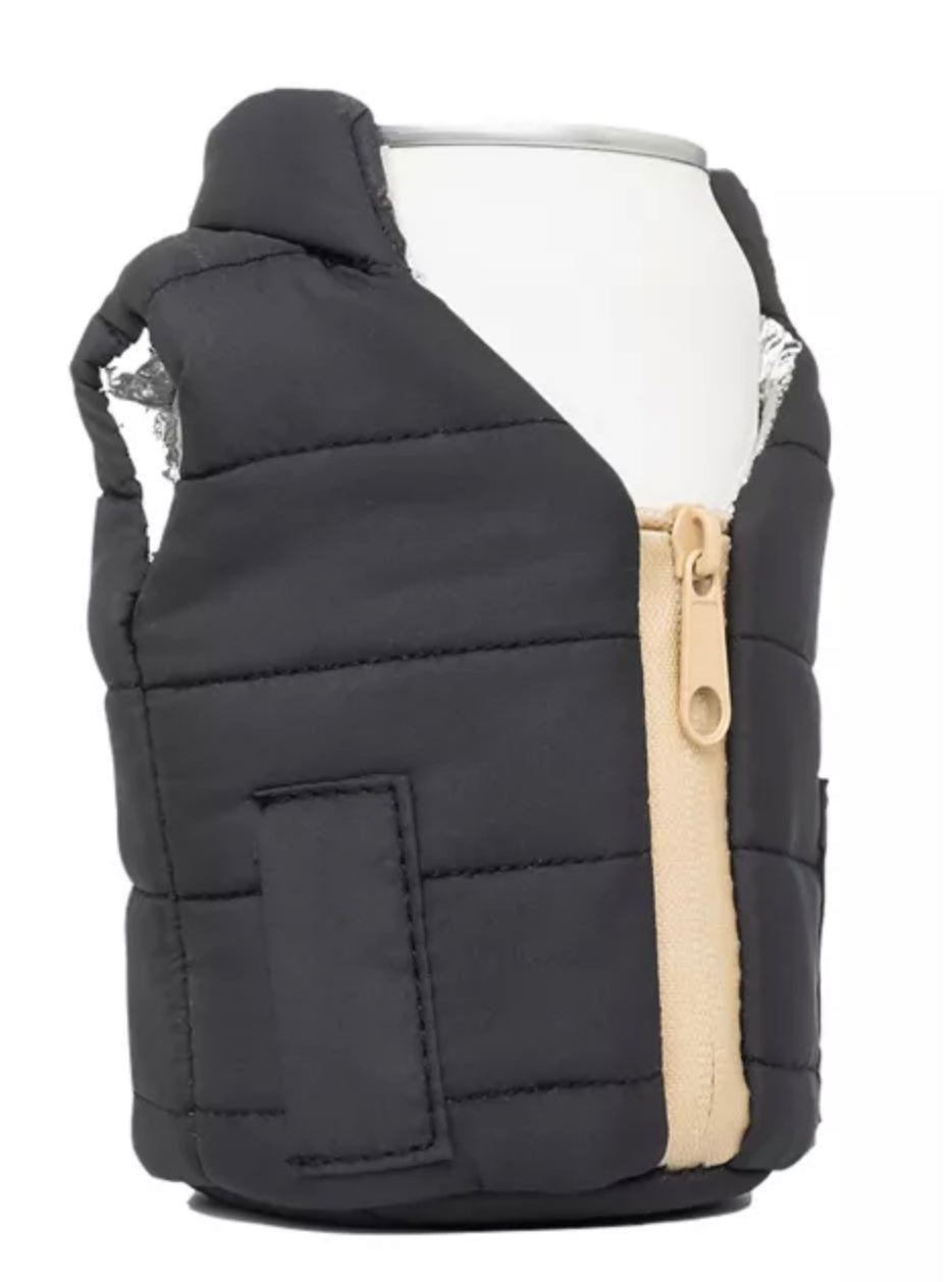 Puffin Drinkwear - The Puffy Vest Black