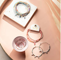 Scout Chromacolor Miyuki Bracelet Trio - Desert Multi/Gold