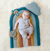 Itzy Ritzy Bitzy Bespoke Ritzy Tummy Time™ Rainbow Play Mat