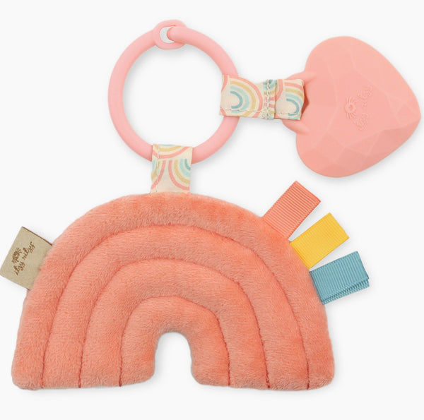 Itzy Ritzy Itzy Pal™ Plush + Teether - Rainbow - The Boutique at Fresh