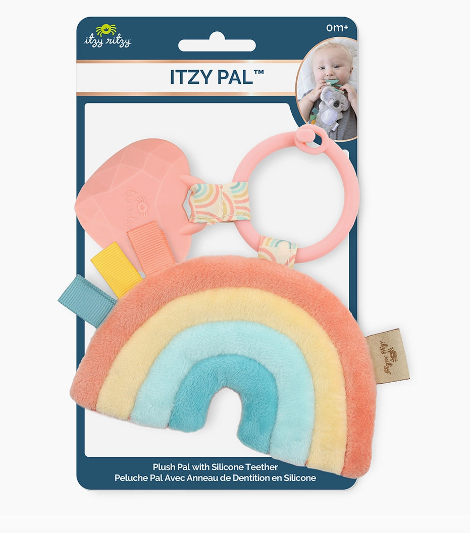 Itzy Ritzy Itzy Pal™ Plush + Teether - Rainbow