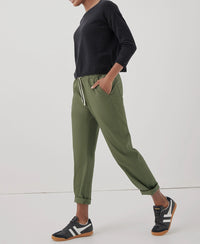 Women’s Daily Twill Pant - Olivine - The Boutique at Fresh