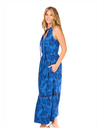 Cabana Life San Sebastian Tie Neck Maxi Dress