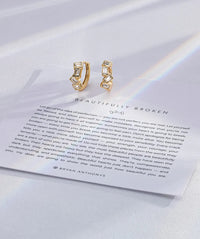 Bryan Anthonys Beautifully Broken Huggies Earrings