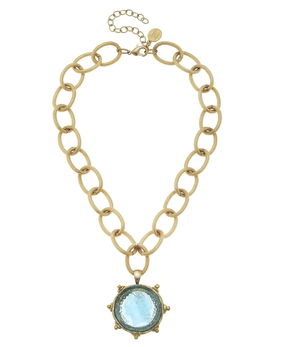 Susan Shaw Venetian Glass Coin Necklace