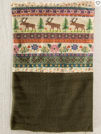 Fleece Boho Bandeau Headband - Moose & Pines