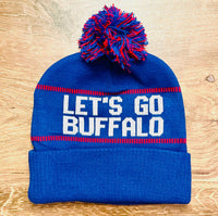 Let’s Go Buffalo Knit Pom Pom Hat