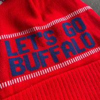 Let’s Go Buffalo Knit Pom Pom Hat