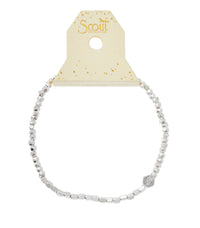 Scout Mini Metal Stacking Bracelet - Silver