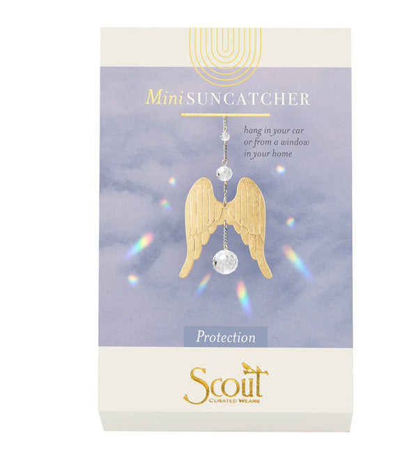 Scout Mini Suncatcher - Wings/Protection