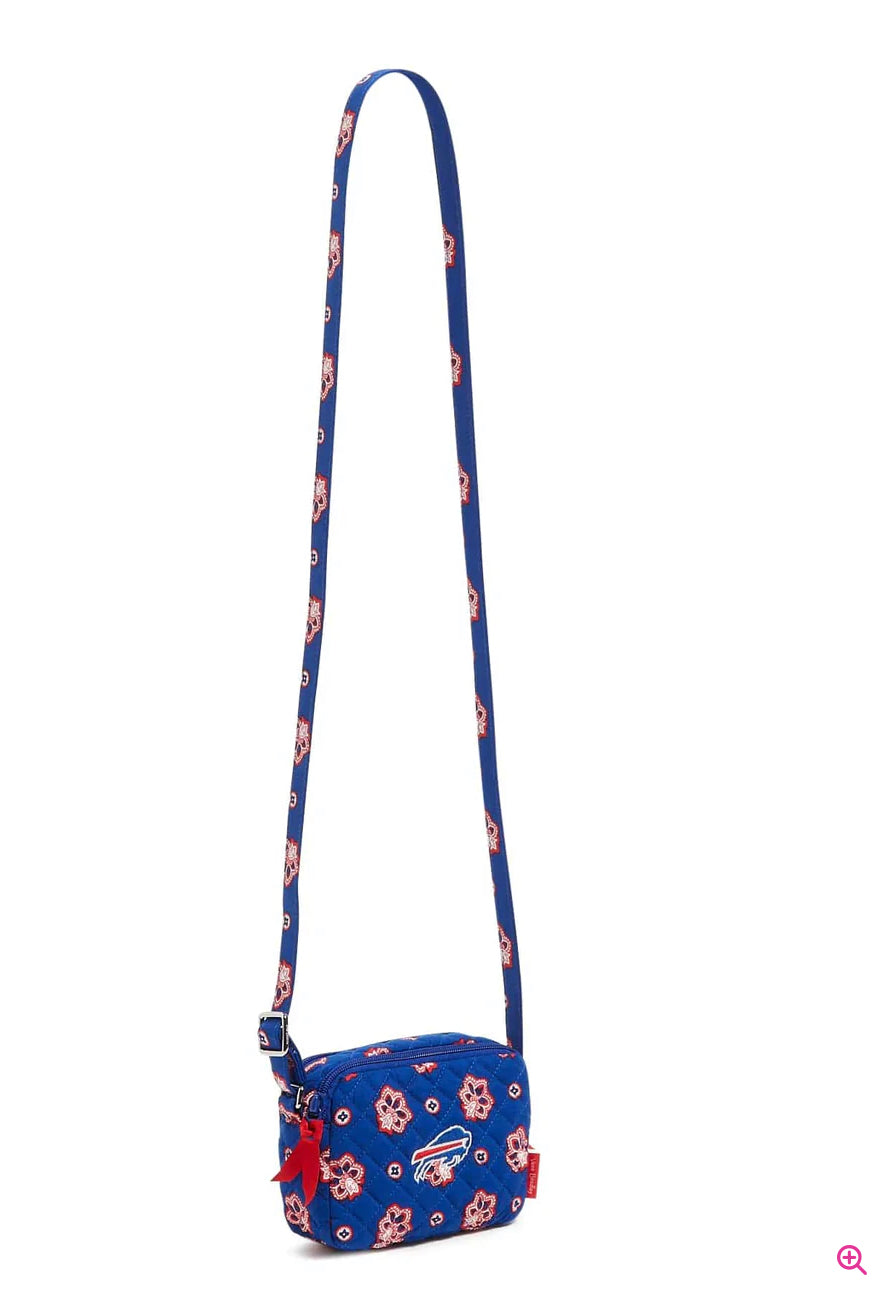 Vera Bradley X Buffalo Bills NFL RFID Small Stadium Crossbody Bag