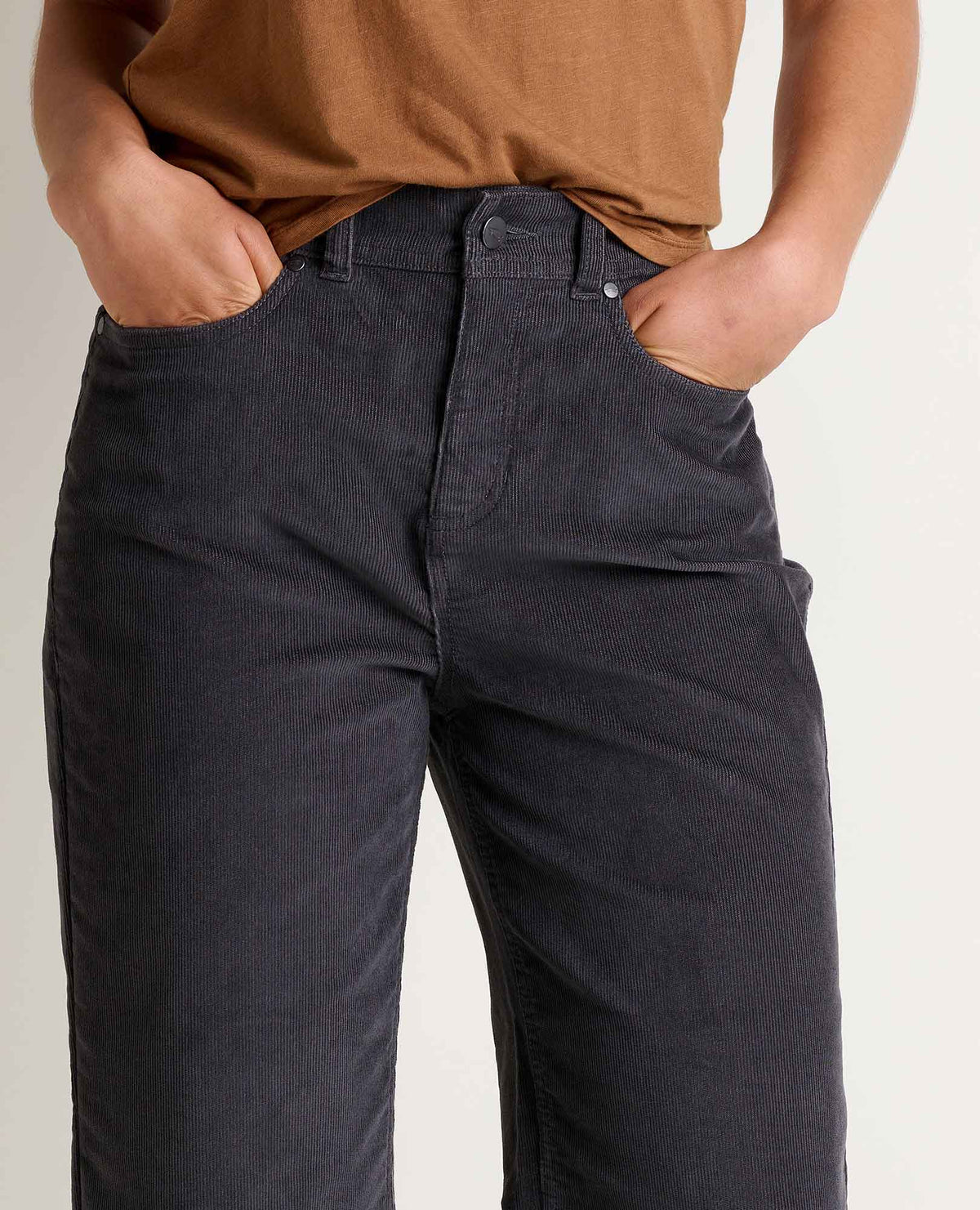 Toad & Co Women's Coaster Cord Wide Leg Pant - Soot