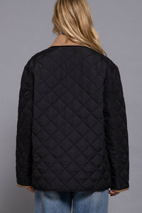 Black Puffer Barn Jacket