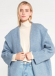 Look by M Hooded Open Lapel Coat - The Boutique at Fresh