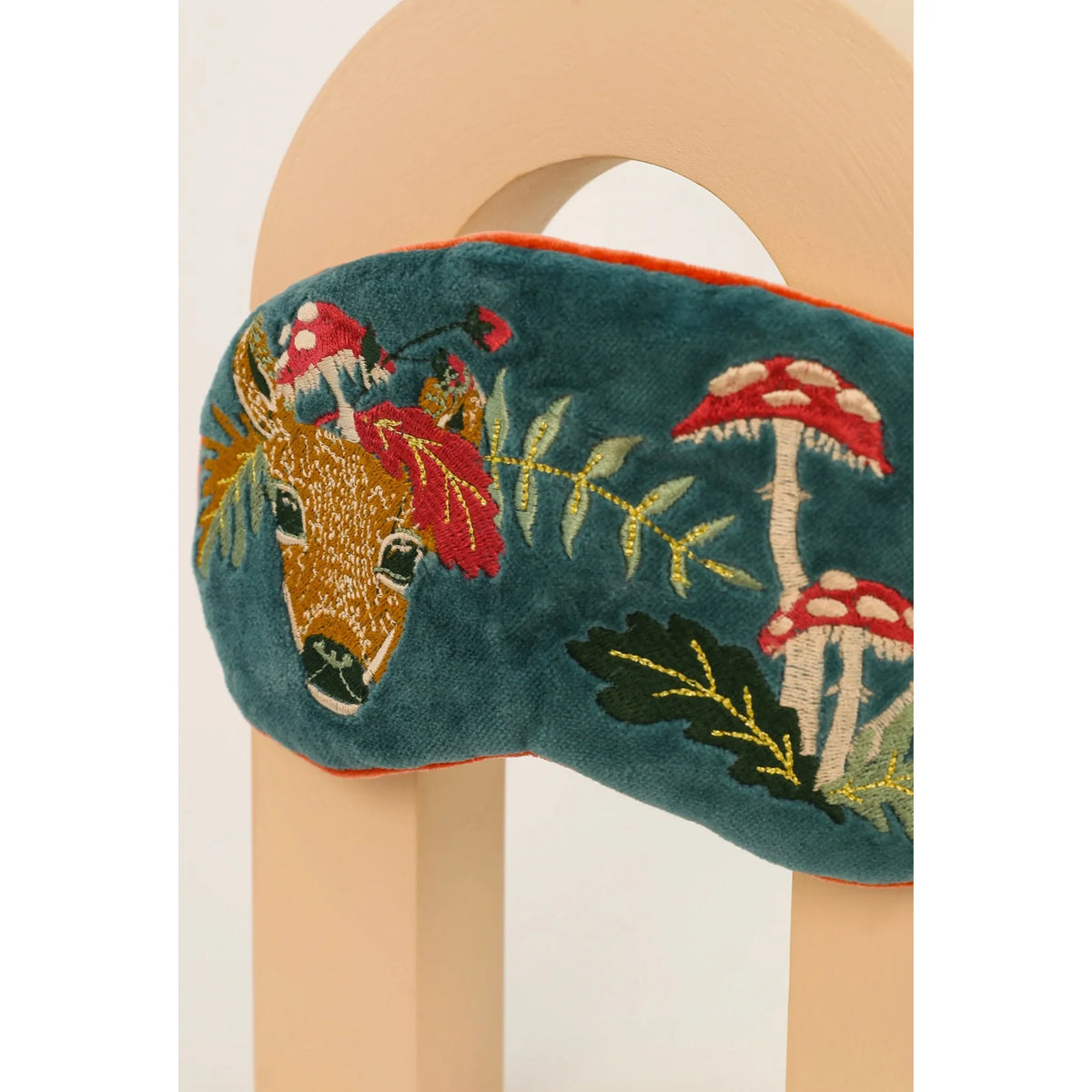 Lavender Velvet Eyemask - Doe With Toadstools