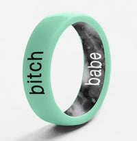 Flip Ring Reversible Bitch / Babe - The Boutique at Fresh