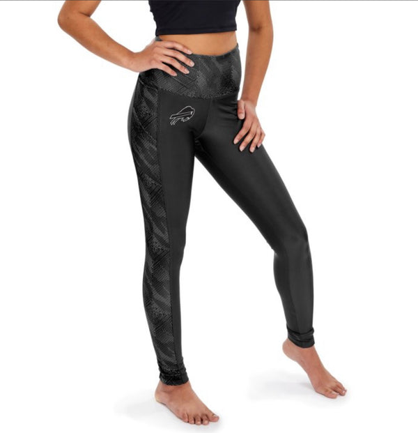 Buffalo Bills Black Elevated Leggings W/ Pocket 