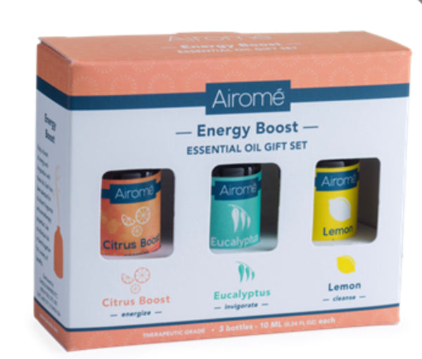 Airome Essential Oil Energy Boost Gift Set