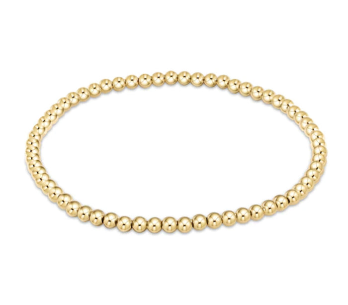 Enewton Classic Gold 3mm Bead Bracelet