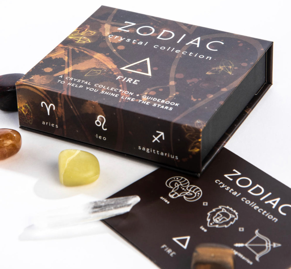 Shoppe Geo Zodiac Crystal Collection - Fire