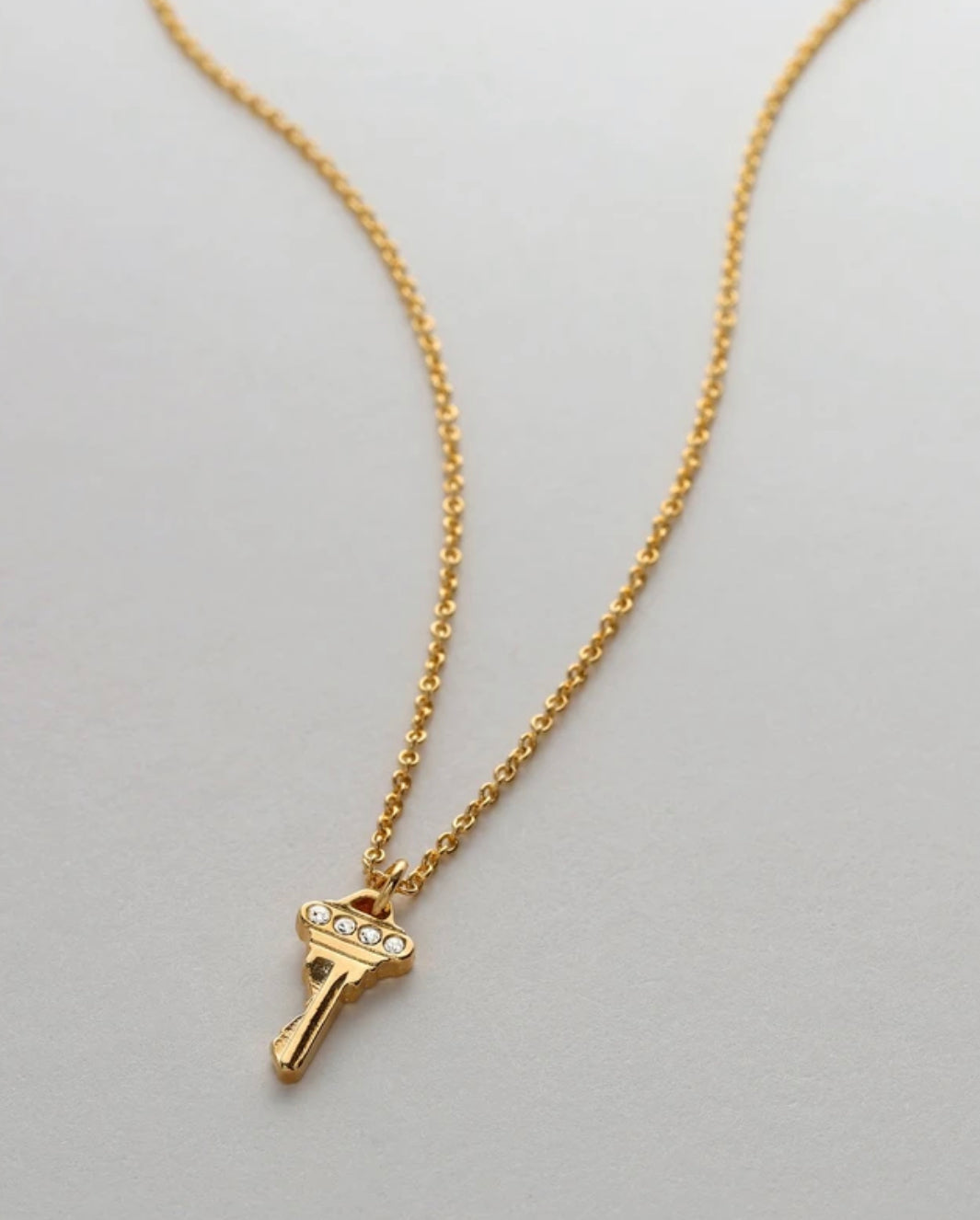 Bryan Anthonys You Hold The Key Gold Necklace