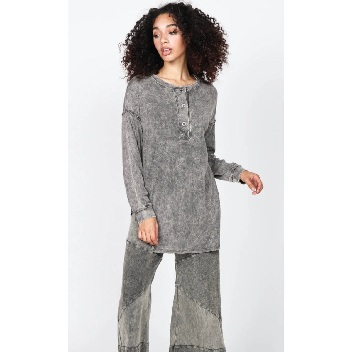 The Ultimate Lounge Tunic - Seal Grey