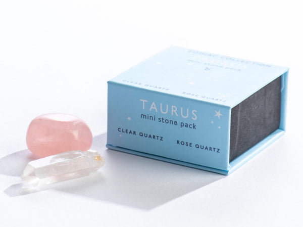 Shoppe Geo Taurus Zodiac Mini Stone Pack