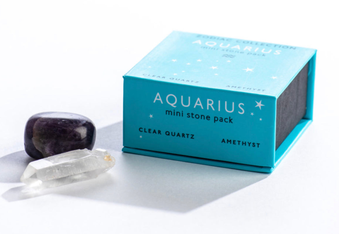 Aquarius Zodiac Mini Stone Pack
