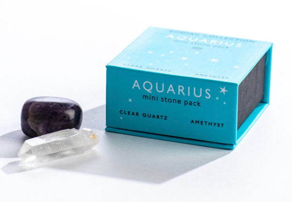 Aquarius Zodiac Mini Stone Pack