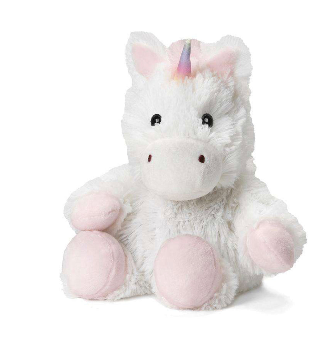 Warmies Junior - White Unicorn 9”