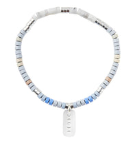 Scout Stone Intention Bracelet - Howlite / Silver
