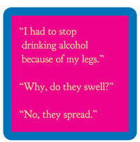 Drinks On Me Coaster - Spread Legs