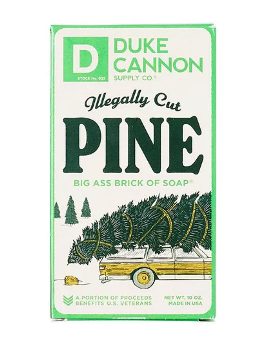 Duke Cannon Big Ass Brick Of Soap - Illegally Cut Pine