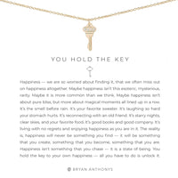 Bryan Anthonys You Hold The Key Gold Necklace
