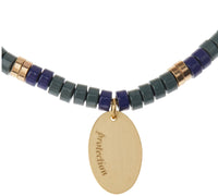 Scout Stone Intention Bracelet - Labradorite / Gold