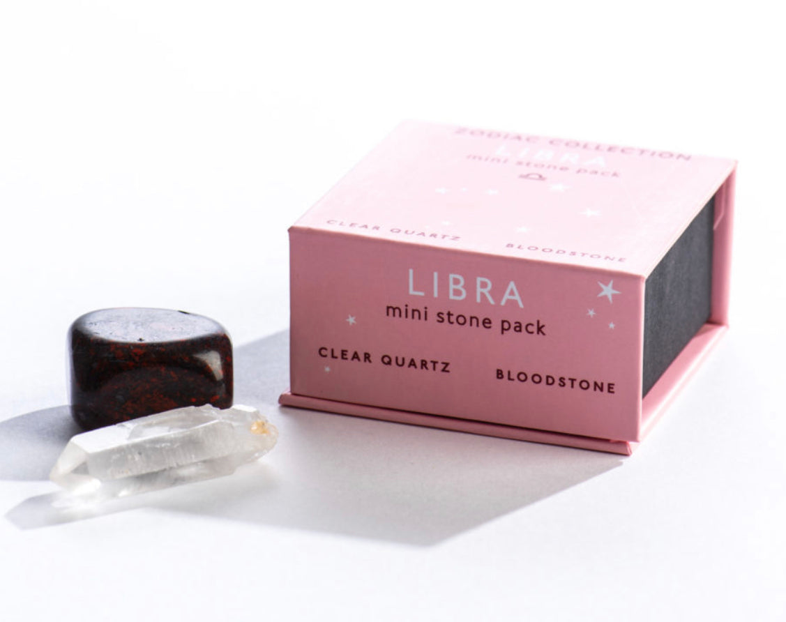 Shoppe Geo Libra Zodiac Mini Stone Pack