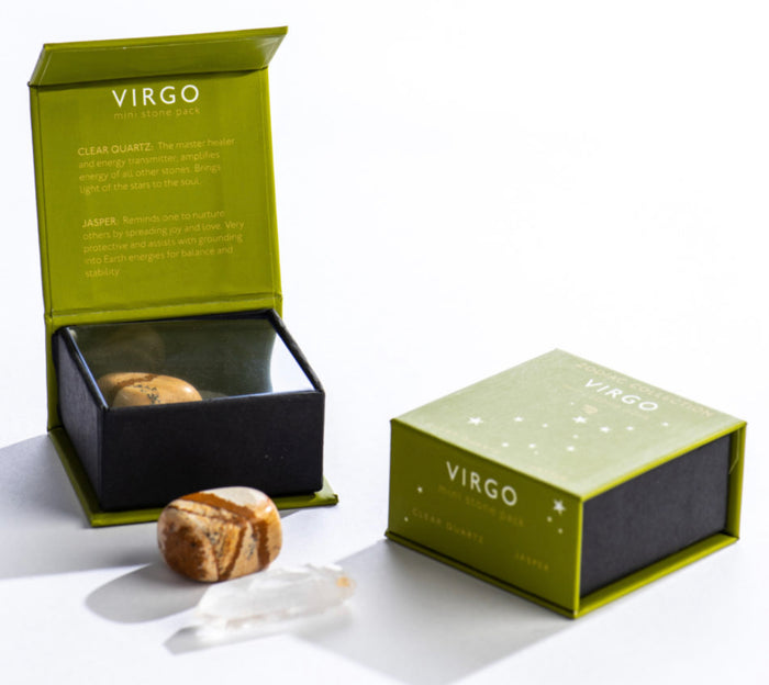 Shoppe Geo Virgo Zodiac Mini Stone Pack