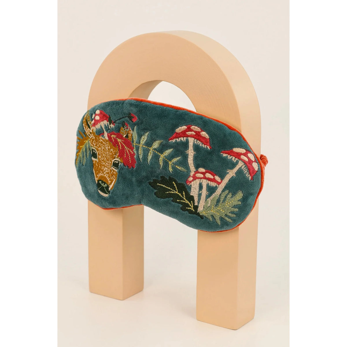 Lavender Velvet Eyemask - Doe With Toadstools